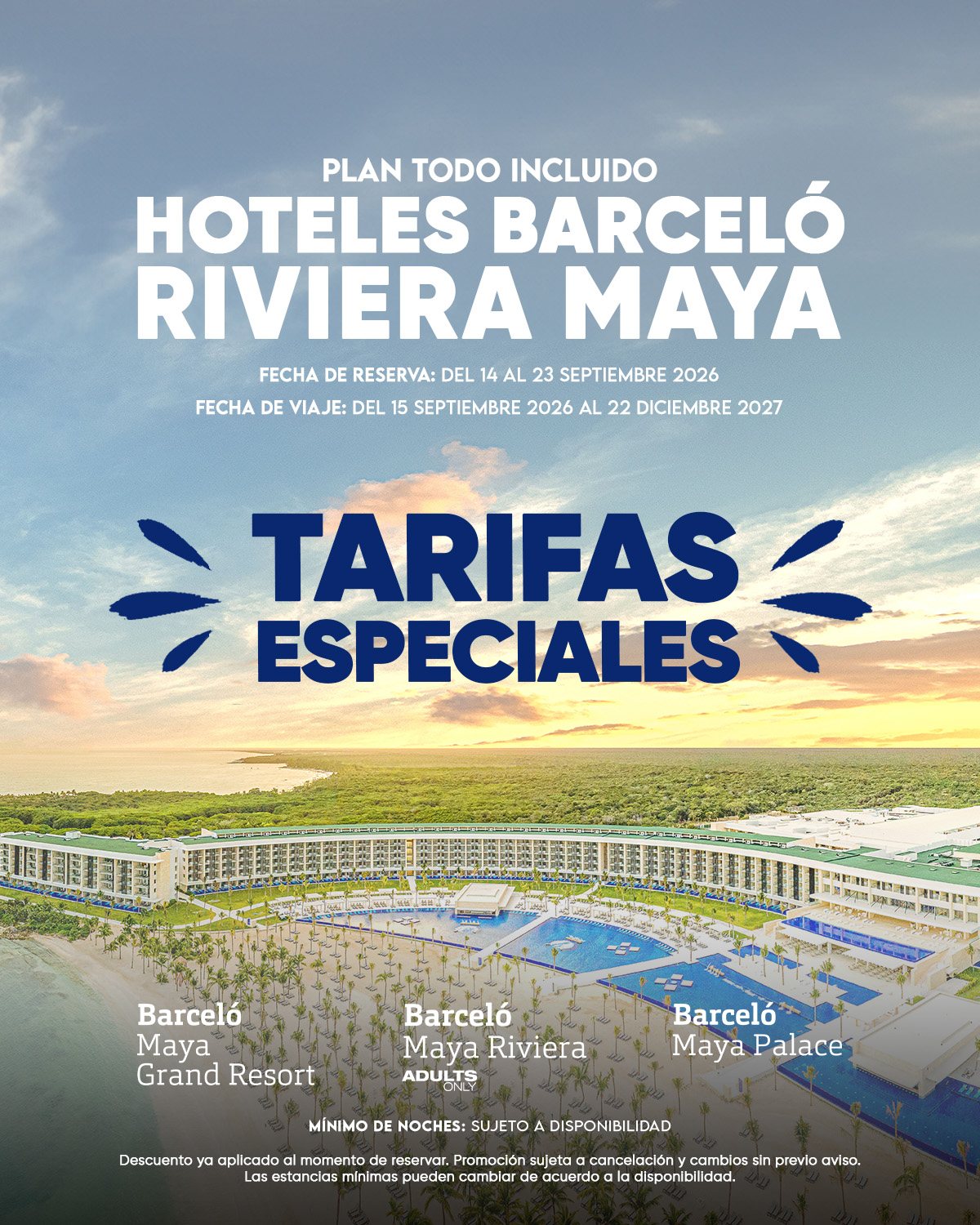 Tarifas Especiales Barceló