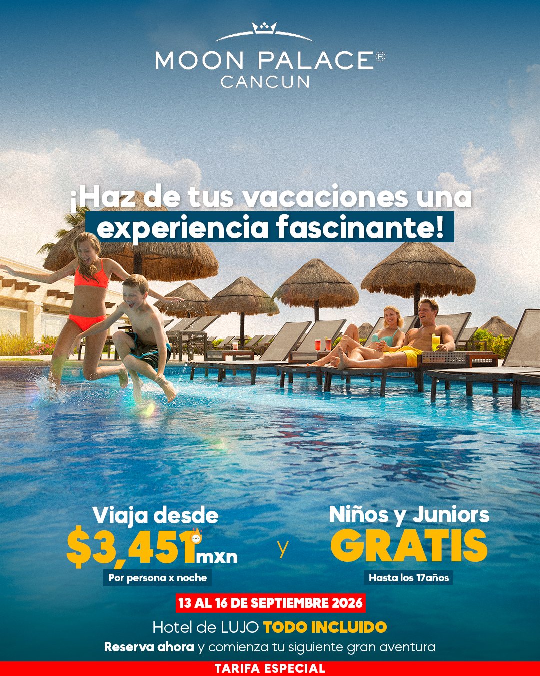 Promoción Moon Palace Cancún