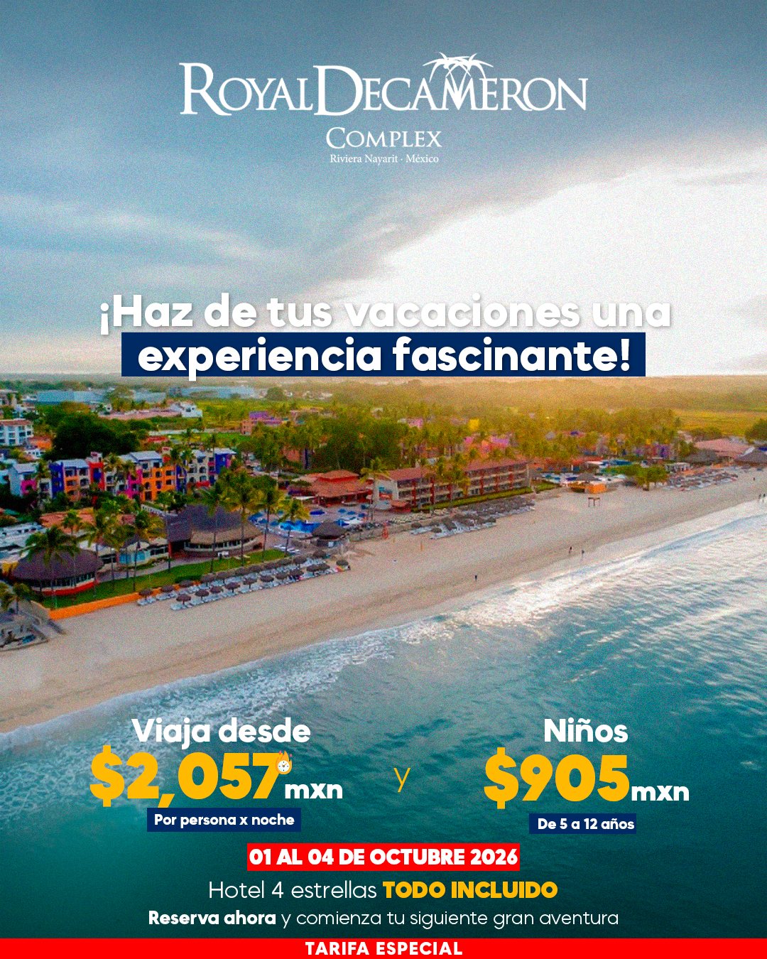 Promoción Royal Decameron Complex