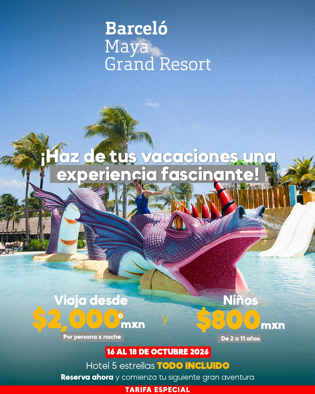 Promoción Barcelo Maya Grand