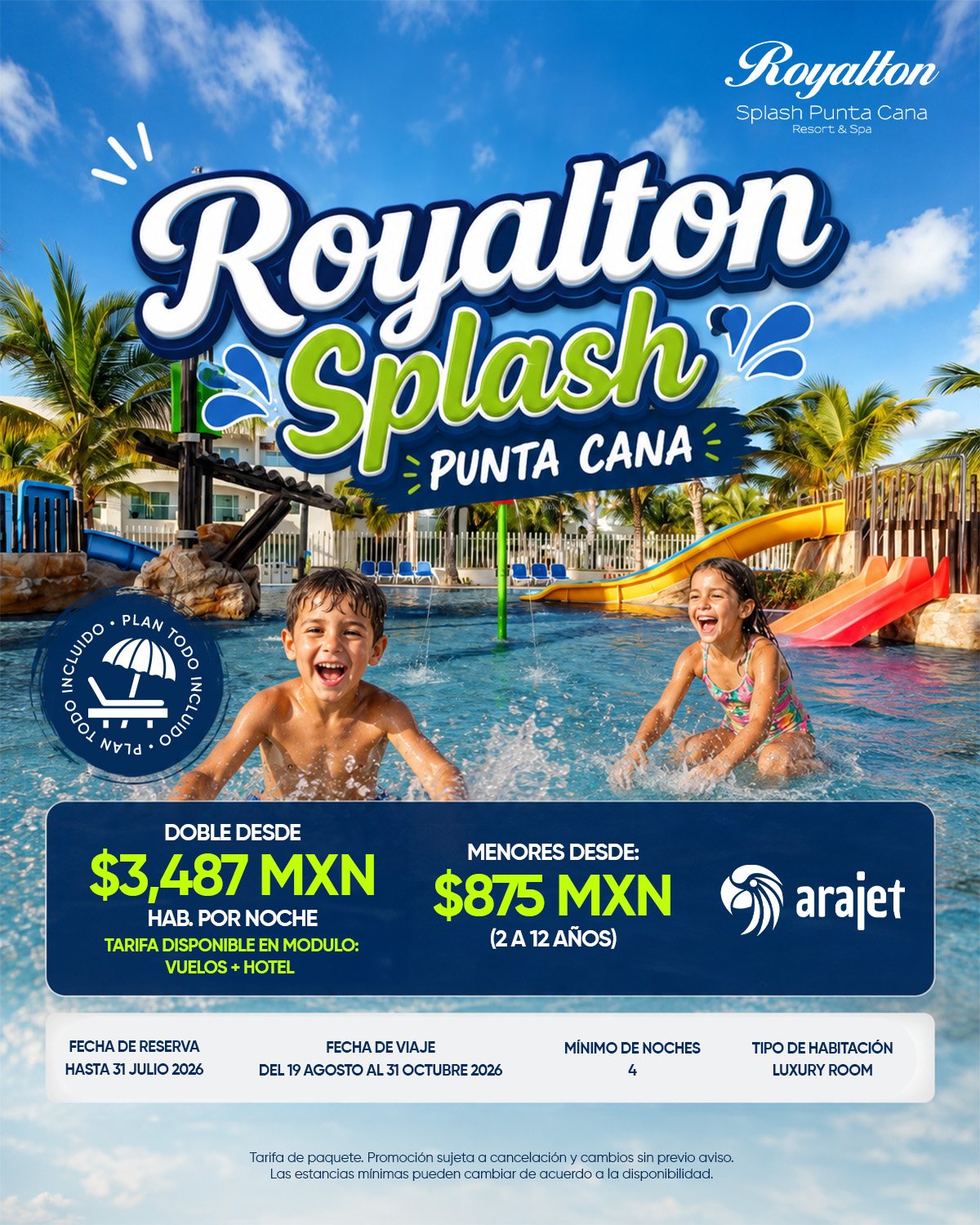 Royalton Splash Punta Cana México Sin Logo